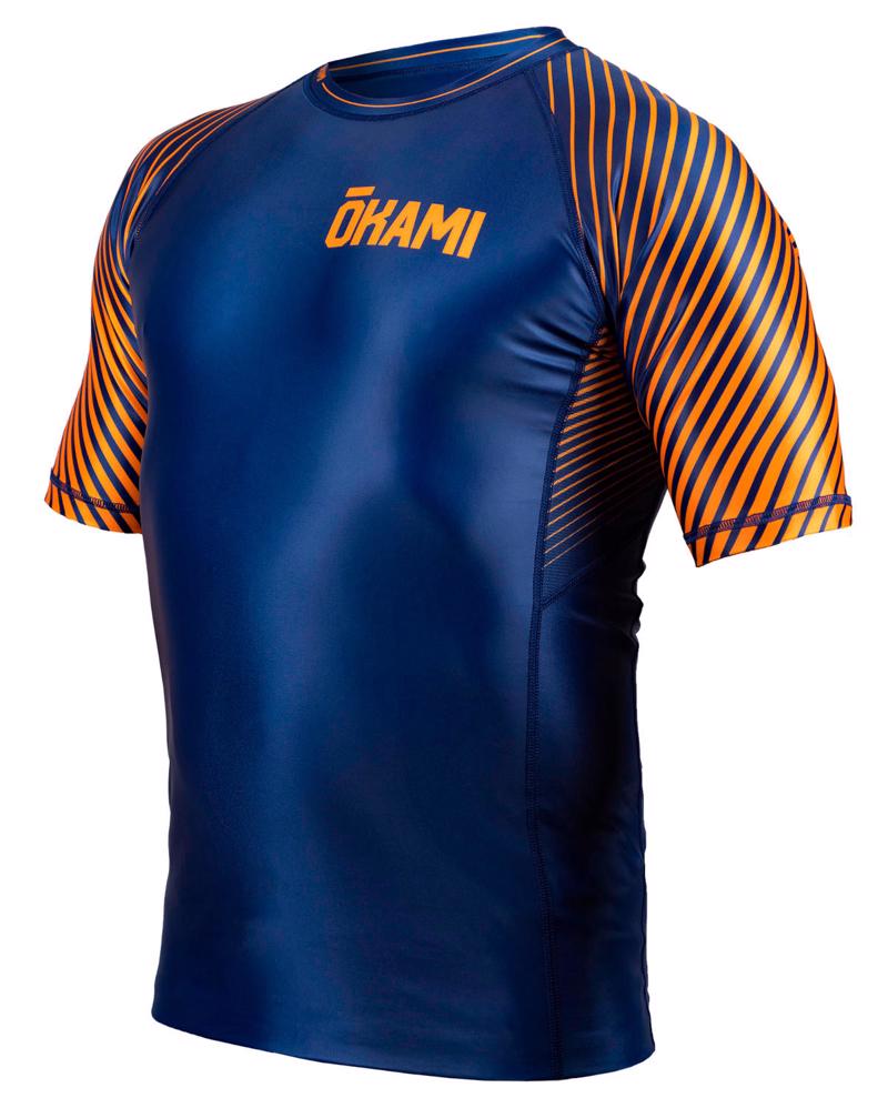 Okami  kanji rashguard - navy
